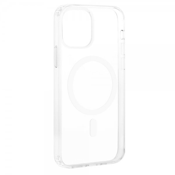 Vivanco iPhone 13 Pro Max Skal Mag Steady MagSafe Transparent