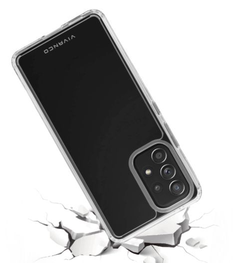 Vivanco Samsung Galaxy A33 5G Skal Safe & Steady Transparent