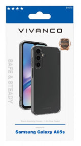 Vivanco Samsung Galaxy A05s Skal Safe & Steady Transparent