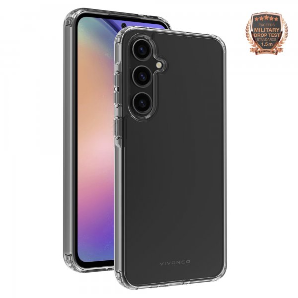 Vivanco Samsung Galaxy A55 Skal Safe & Steady Transparent