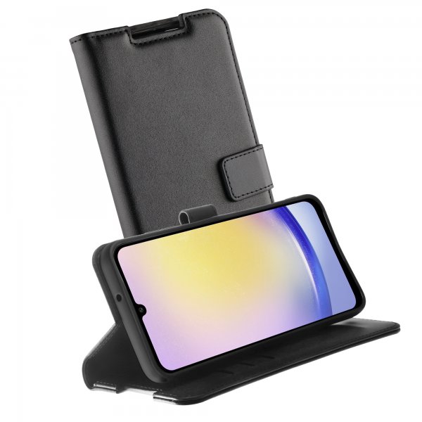 Vivanco Samsung Galaxy A35 Fodral Classic Wallet Svart