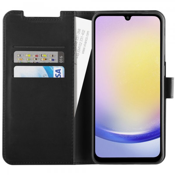 Vivanco Samsung Galaxy A35 Fodral Classic Wallet Svart