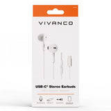 Vivanco Hörlurar Smart Pro USB-C In-Ear Headset Vit