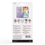Vivanco iPhone 16e/17e Fodral Classic Wallet Lavendel