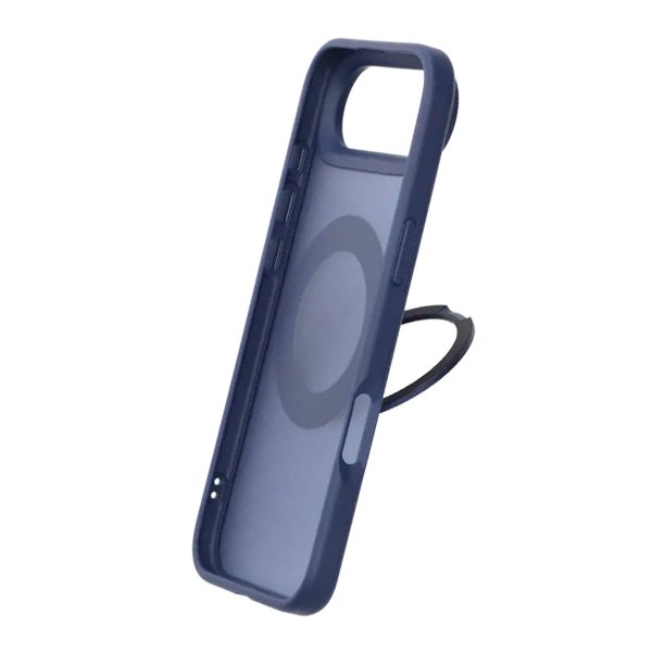 iPhone Air Skal Roterbart MagSafe Stativ Blå