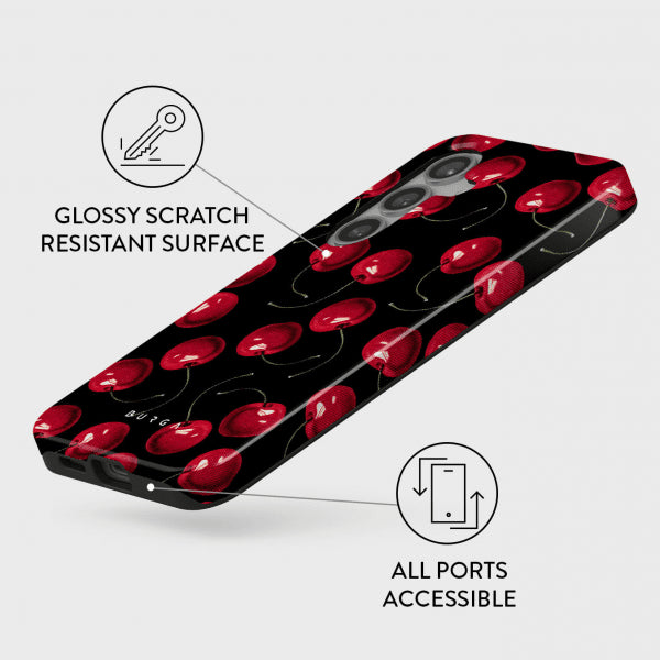 Burga Samsung Galaxy S24 Skal Tough Cherrybomb