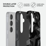 Burga Samsung Galaxy S24 FE Skal Tough Night Black Camo