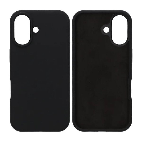 iPhone 17 Skal Liquid Silicone Svart