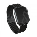 Burga Apple Watch 44/45/46mm/Ultra 49mm Armband Mesh Elegance Svart
