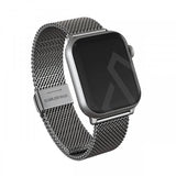 Burga Apple Watch 38/40/41/42mm Armband Mesh Elegance Silver