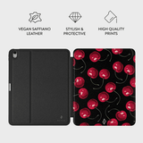 Burga iPad Air 11 (M2/M3/M4) Fodral Folio Cherrybomb