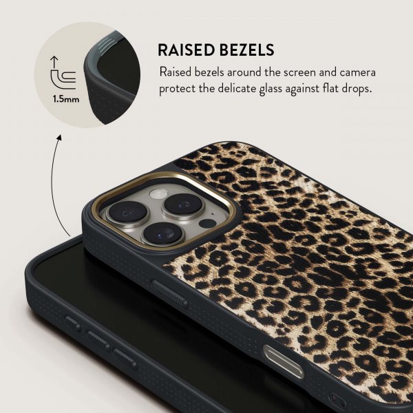Burga iPhone 15 Plus Skal Elite Dark MagSafe Player