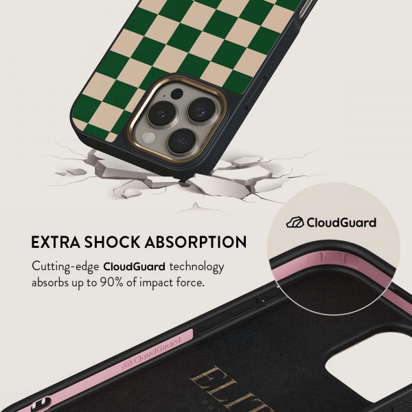 Burga iPhone 15 Pro Max Skal Elite Dark MagSafe Ivy League