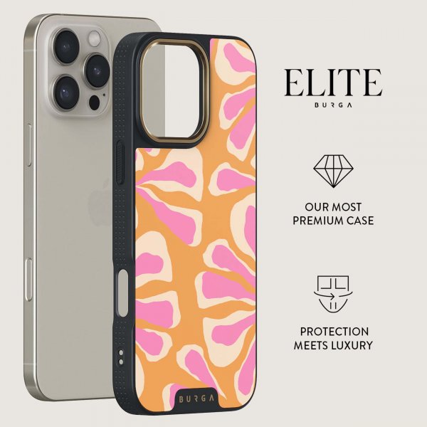 Burga iPhone 15 Skal Elite Dark MagSafe Aloha