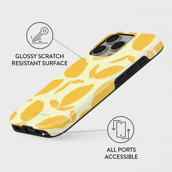 Burga iPhone 16 Plus Skal Tough MagSafe Lemon Tart