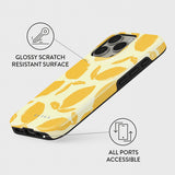 Burga iPhone 15 Plus Skal Tough MagSafe Lemon Tart