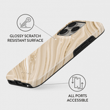 Burga iPhone 15 Pro Max Skal Tough MagSafe Full Glam