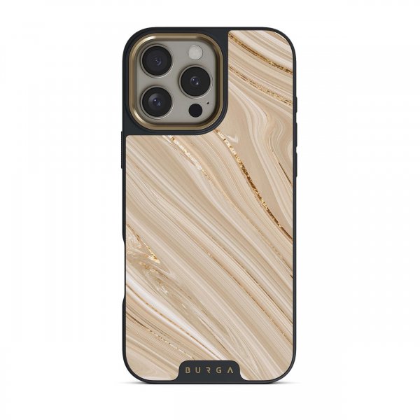 Burga iPhone 16 Pro Max Skal Elite Dark MagSafe Full Glam