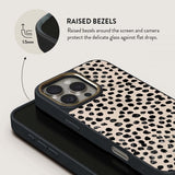 Burga iPhone 16 Skal Elite Dark MagSafe Almond Latte