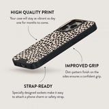 Burga iPhone 16 Skal Elite Dark MagSafe Almond Latte