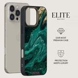 Burga iPhone 16 Pro Skal Elite Dark MagSafe Emerald Pool