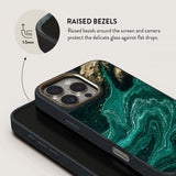 Burga iPhone 16 Pro Skal Elite Dark MagSafe Emerald Pool