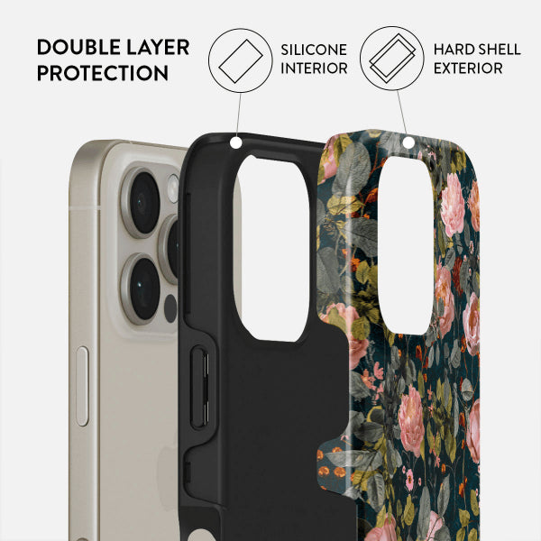 Burga iPhone 15 Pro Max Skal Tough MagSafe Bloomy Garden