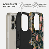 Burga iPhone 16 Pro Skal Tough MagSafe Bloomy Garden