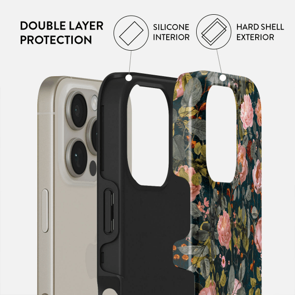 Burga iPhone 16 Pro Max Skal Tough MagSafe Bloomy Garden
