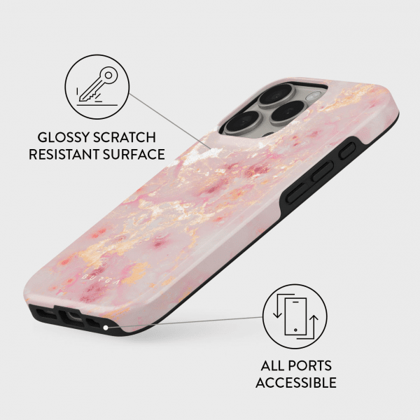 Burga iPhone 15 Pro Skal Tough MagSafe Golden Coral