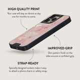 Burga iPhone 14 Skal Elite Dark MagSafe Golden Coral