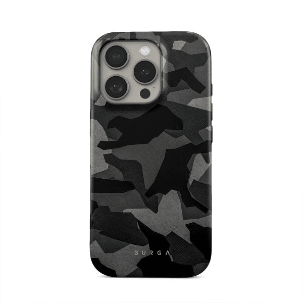 Burga iPhone 16 Pro Max Skal Tough MagSafe Night Black Camo