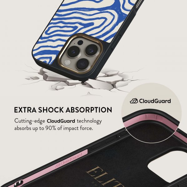 Burga iPhone 16 Pro Skal Elite Dark MagSafe Seven Seas