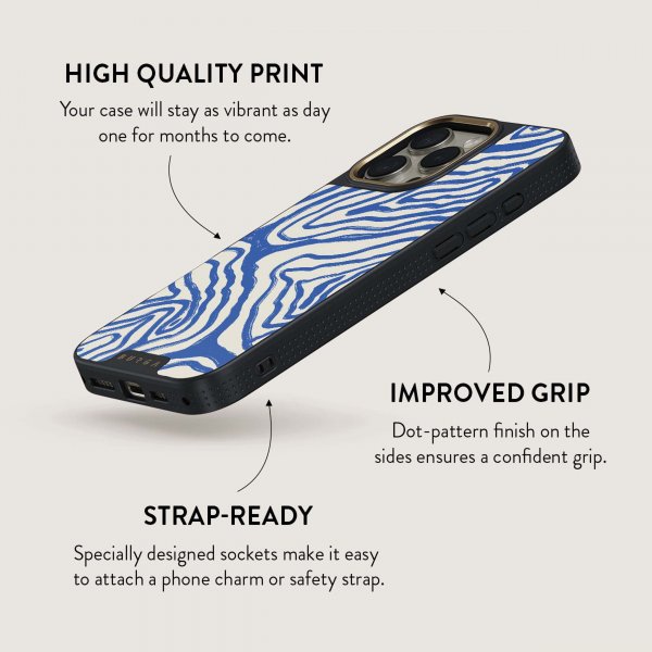 Burga iPhone 15 Plus Skal Elite Dark MagSafe Seven Seas