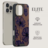 Burga iPhone 15 Skal Elite Dark MagSafe Velvet Night
