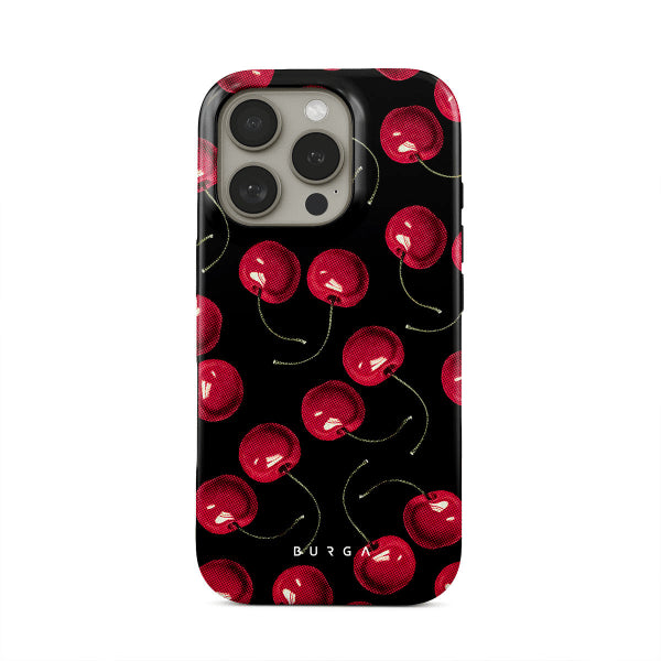 Burga iPhone 15 Skal Tough MagSafe Cherrybomb