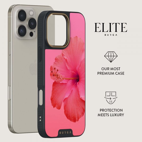 Burga iPhone 16 Skal Elite Dark MagSafe Island Girl