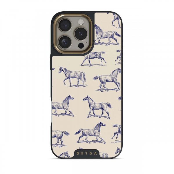 Burga iPhone 15 Plus Skal Elite Dark MagSafe Derby Race