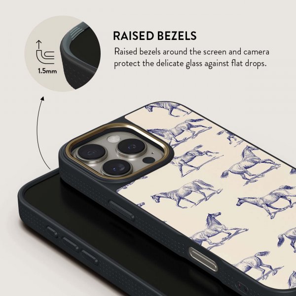 Burga iPhone 15 Plus Skal Elite Dark MagSafe Derby Race