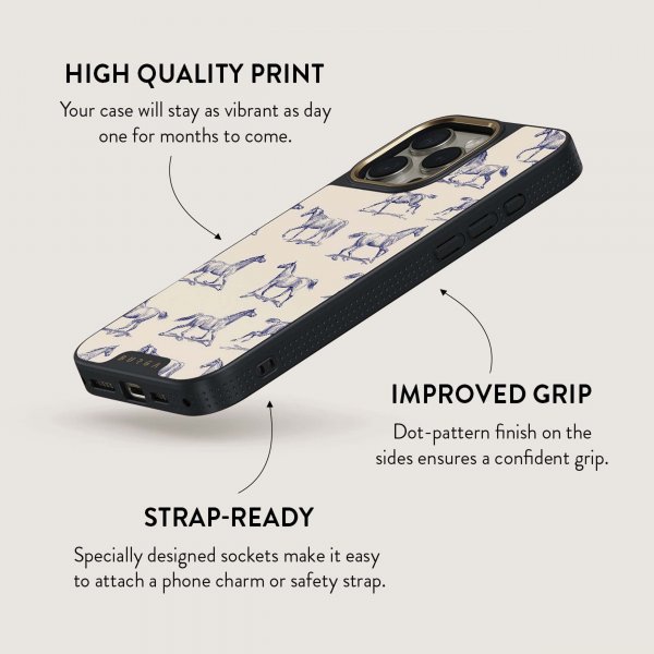 Burga iPhone 16 Plus Skal Elite Dark MagSafe Derby Race