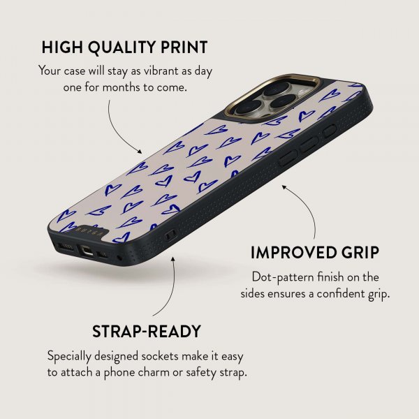 Burga iPhone 16 Pro Skal Elite Dark MagSafe Love Me Right