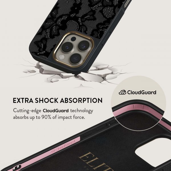 Burga iPhone 16 Skal Elite Dark MagSafe Magnetic