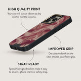 Burga iPhone 15 Skal Elite Dark MagSafe Tender Kiss