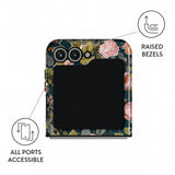 Burga Samsung Galaxy Z Flip 6 Skal Tough Bloomy Garden