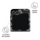 Burga Samsung Galaxy Z Flip 6 Skal Tough Night Black Camo