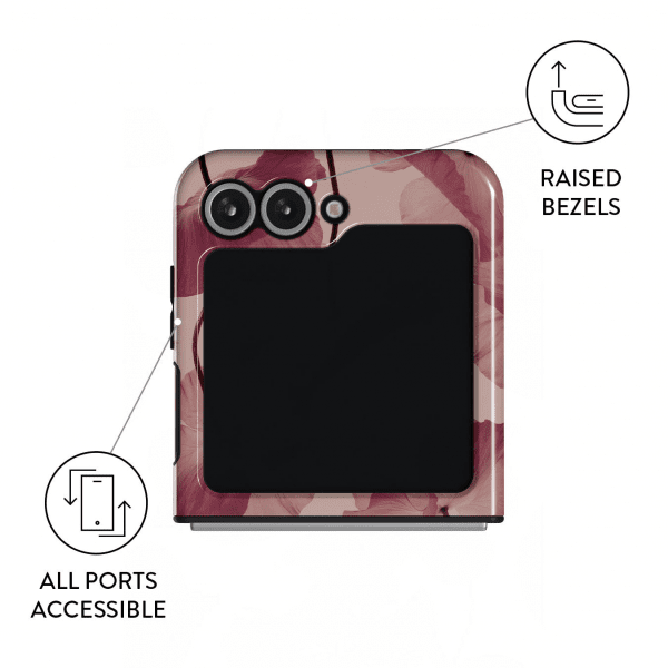 Burga Samsung Galaxy Z Flip 6 Skal Tough Tender Kiss