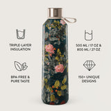 Burga Flaska Termos 800 ml Bloomy Garden