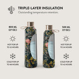 Burga Flaska Termos 800 ml Bloomy Garden