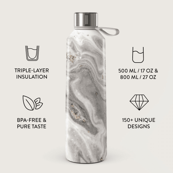 Burga Flaska Termos 800 ml Snowstorm