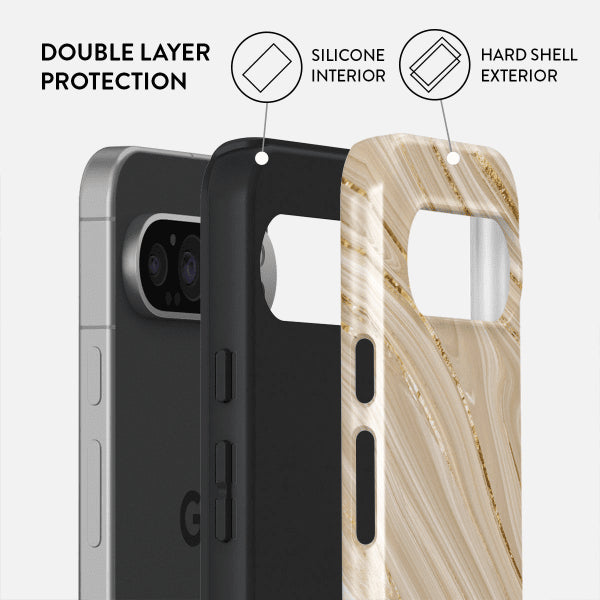 Burga Google Pixel 9/Pixel 9 Pro Skal Tough Full Glam